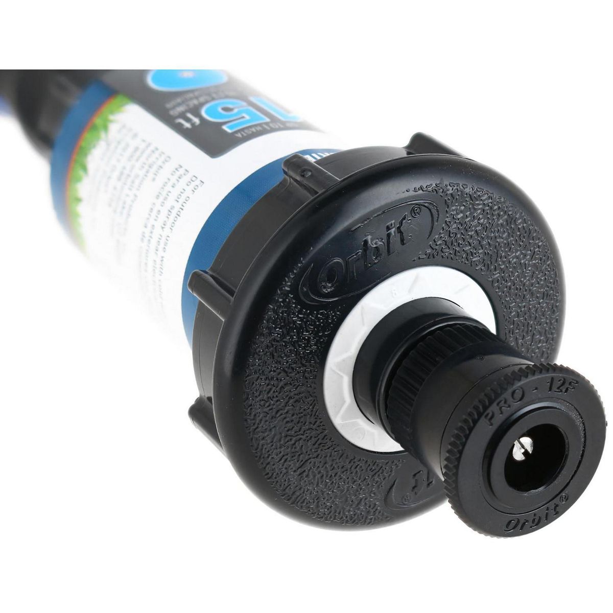 Orbit - Aspersor ajustable de 25 a 360 grados pop up 2"