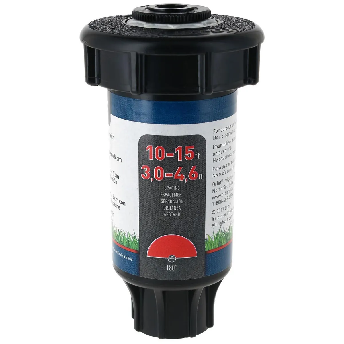 Orbit - Aspersor 180 grados pop up 2"