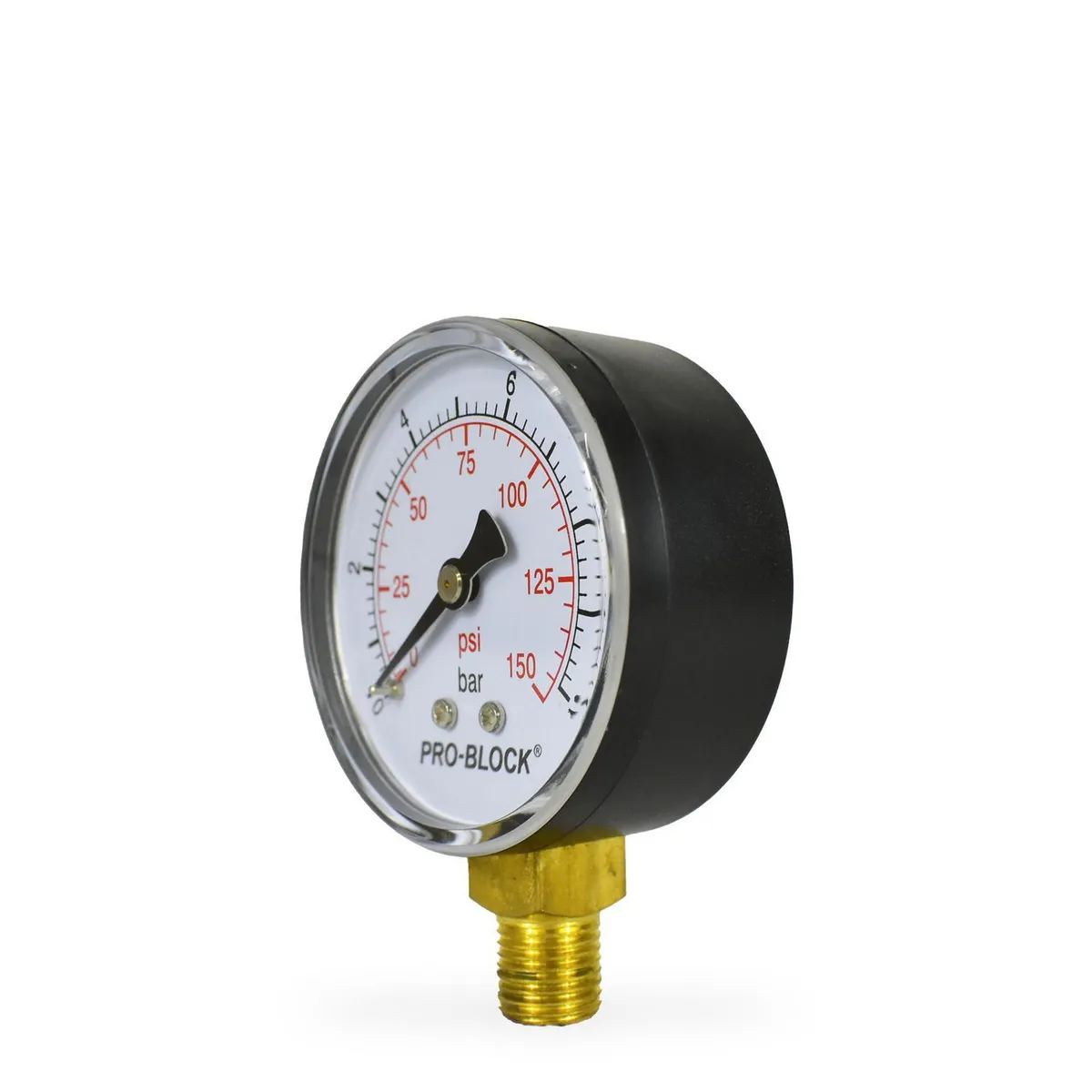 Pedrollo - Manómetro 150 PSI (Escala de 0 a 10 Bar)