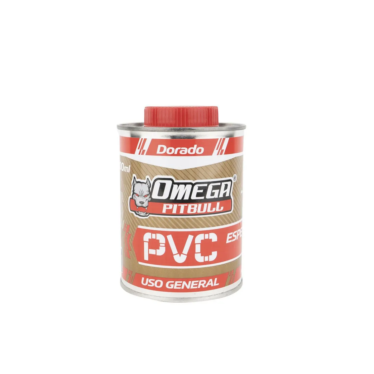 Cemento para pvc omega pitbull dorado bote 500 ml, marca Omega - Foto Principal
