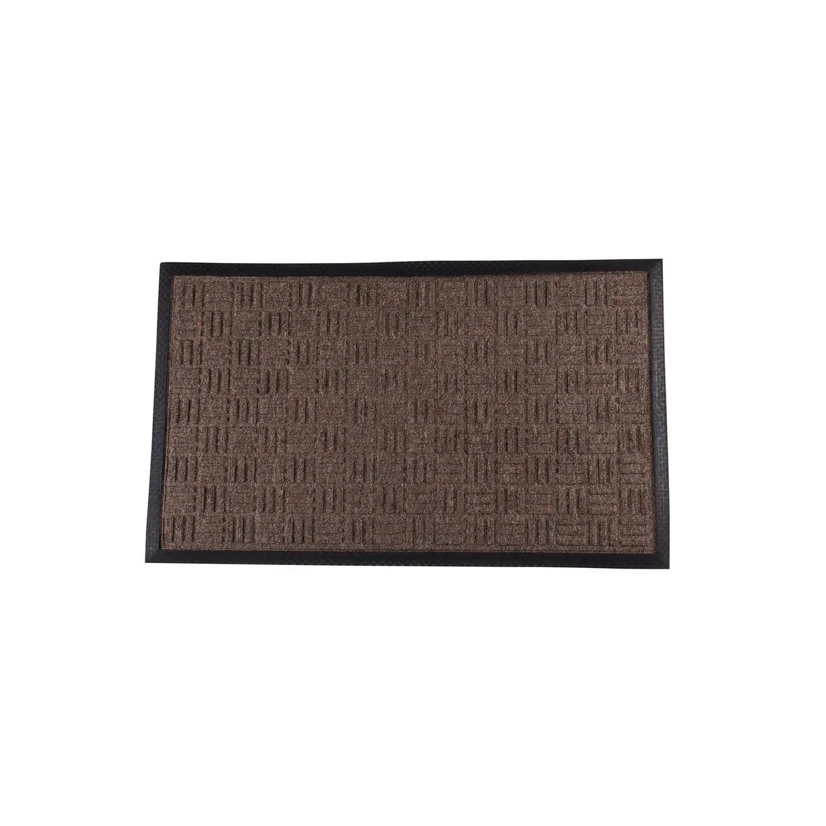 Tapete para entrada Crossroad de 45 x 75 cm Café, marca Just Home Collection - Foto Principal