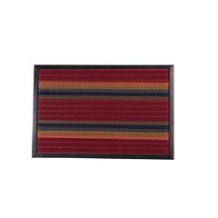 Tapete para entrada Fun Red Stripes de 40 x 60 cm Rojo