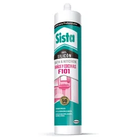 Sista F101 Silicón Baños y Cocinas Blanco 300 ml