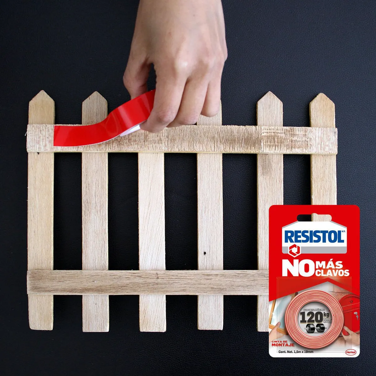 Resistol - Resistol No Más Clavos Cinta De Montaje 120 Kg