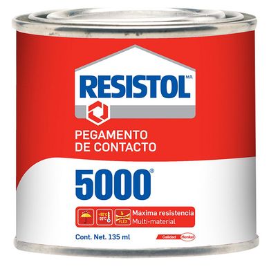 Resistol 5000 Pegamento De Contacto Lata 135 Ml