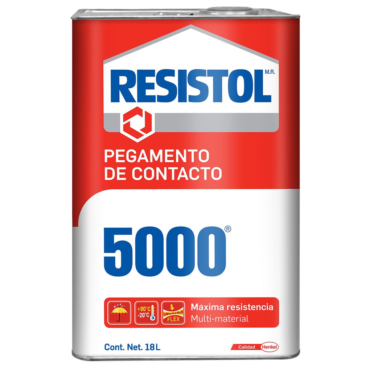 Resistol - Resistol 5000 Pegamento de Contacto Cubeta 18 L
