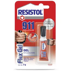 Resistol 911 Pegamento Instantáneo Flex Gel 3 Gr