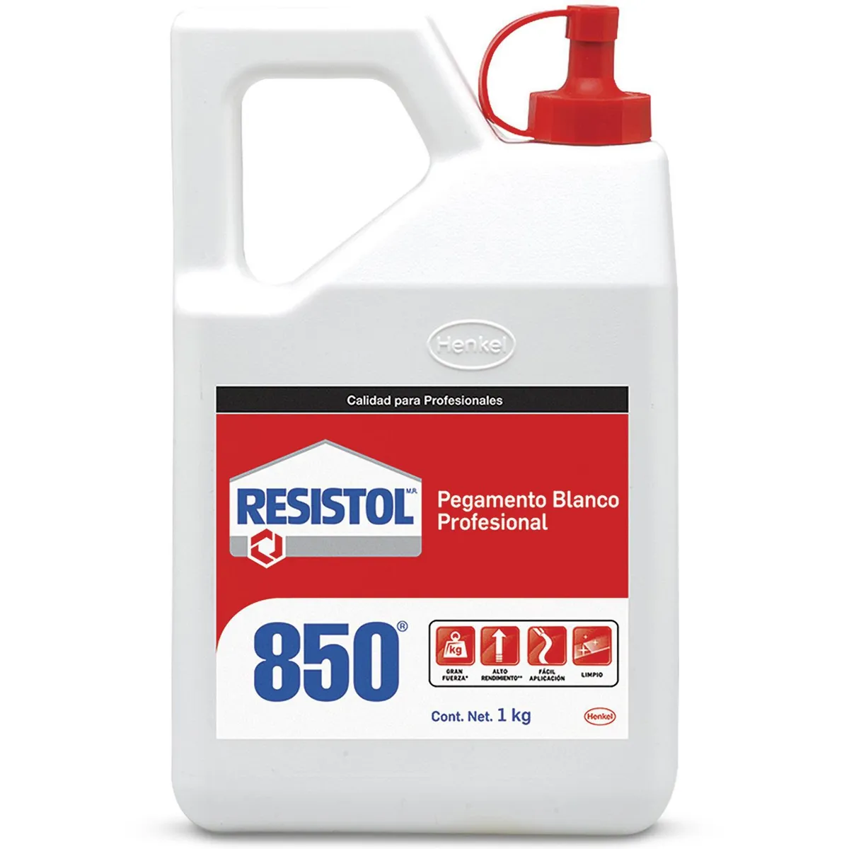 Resistol 850 Pegamento Profesional Blanco 1 Kg, marca Resistol - Foto Principal