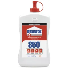 Resistol 850 Pegamento Profesional Blanco 500 Gr
