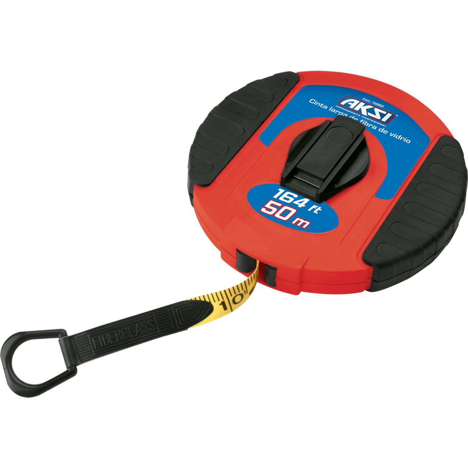 Aksi - Cinta Larga de Fibra de Vidrio 50 m Aksi