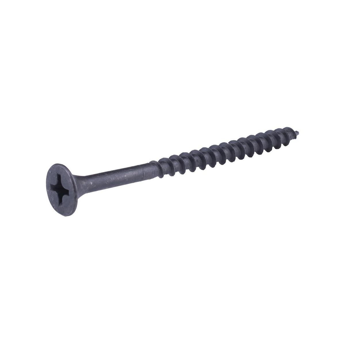 Tornillo cabeza plana 12x3" negro (b-100), marca Fixser - Foto 2