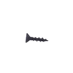 Tornillo cabeza plana 8x3/4" negro (b-100)