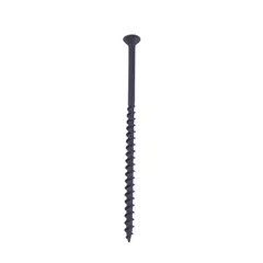 Tornillo cabeza plana 10x4 negro (b-100)