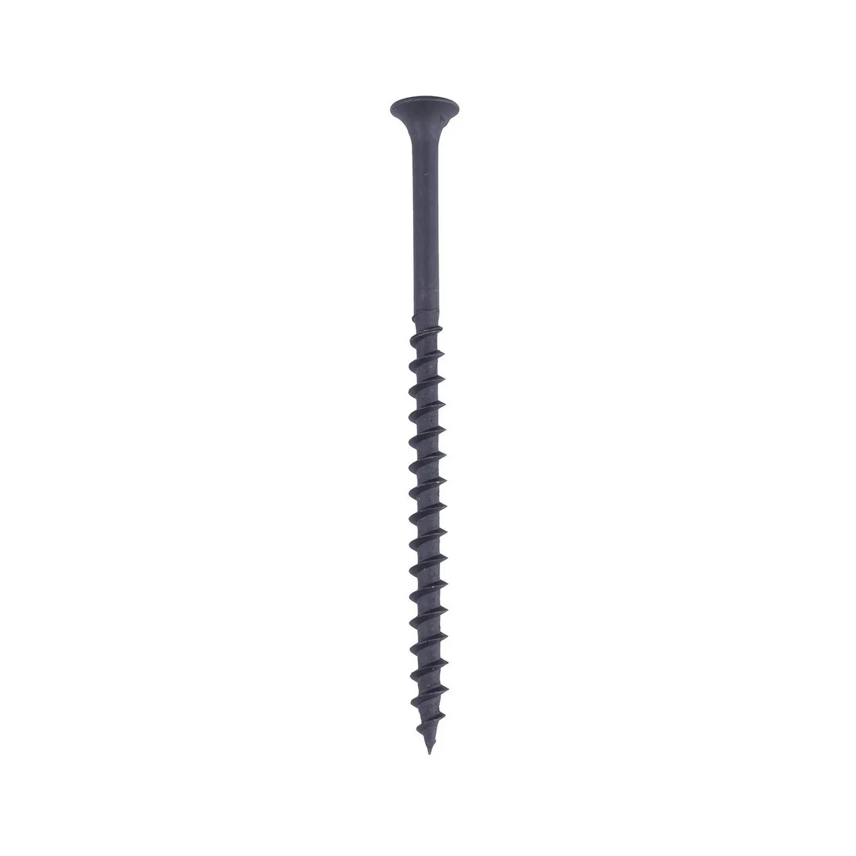 Fixser - Tornillo cabeza plana 8 x 3" negro (b-100)