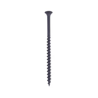 Tornillo cabeza plana 8 x 3" negro (b-100)