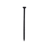Tornillo cabeza plana 12x4" negro (b-100)