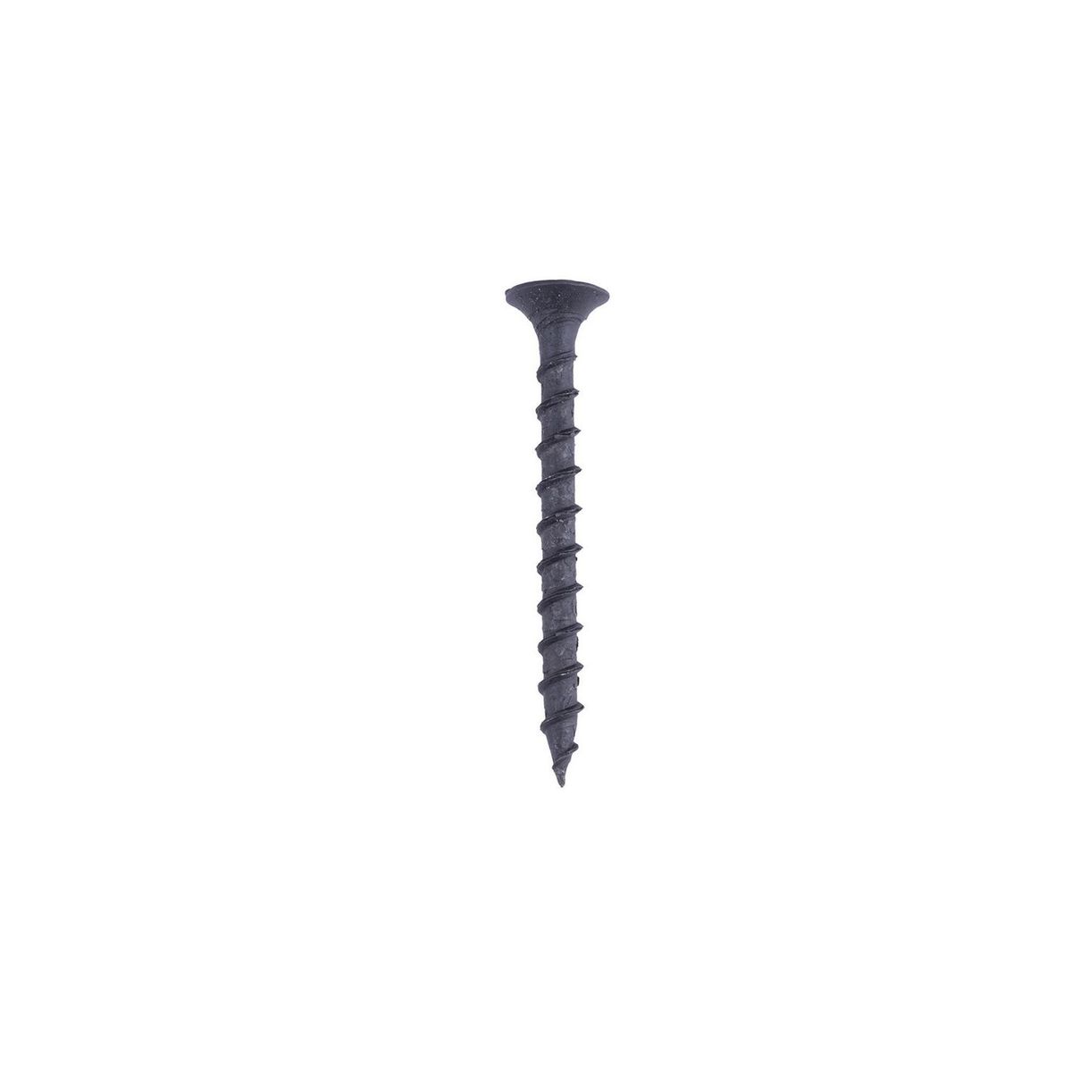 Fixser - Tornillo cabeza plana 6x1-1/2" negro (b-100)
