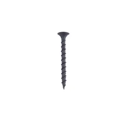 Tornillo cabeza plana 6x1-1/2" negro (b-100)