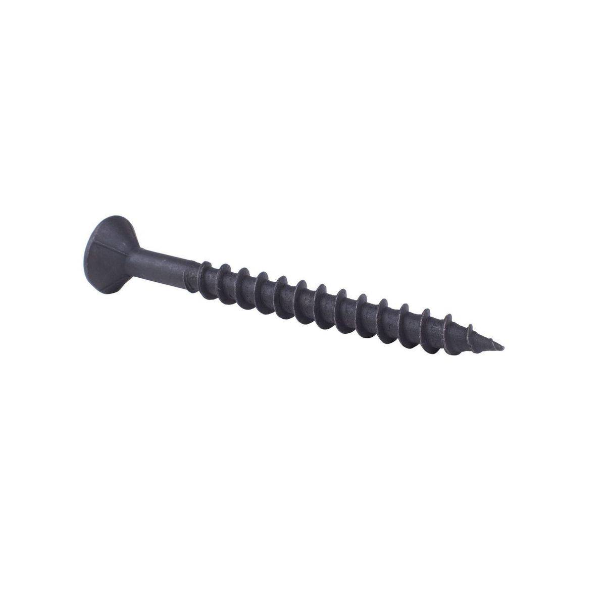 Fixser - Tornillo cabeza plana 14x2-1/2 negro (b-100)