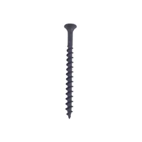 Tornillo cabeza plana 10x2-1/2 negro (b-100)