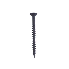 Tornillo cabeza plana 12x2-1/2" negro (b-100)