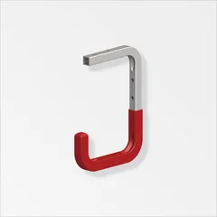 Gancho p/techo acero engomado rojo 150 x 255 x 150