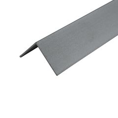 Ángulo 30 x 30 x 1 mm aluminio anodizado plata 1 m