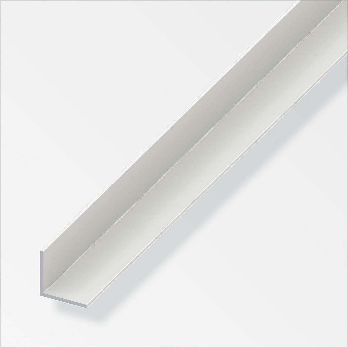 Ángulo 20 x 20 x 1 mm PVC blanco 2.5 m, marca  - Foto Principal