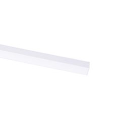 Ángulo 15 x 15 x 1 mm PVC blanco 2.5 m