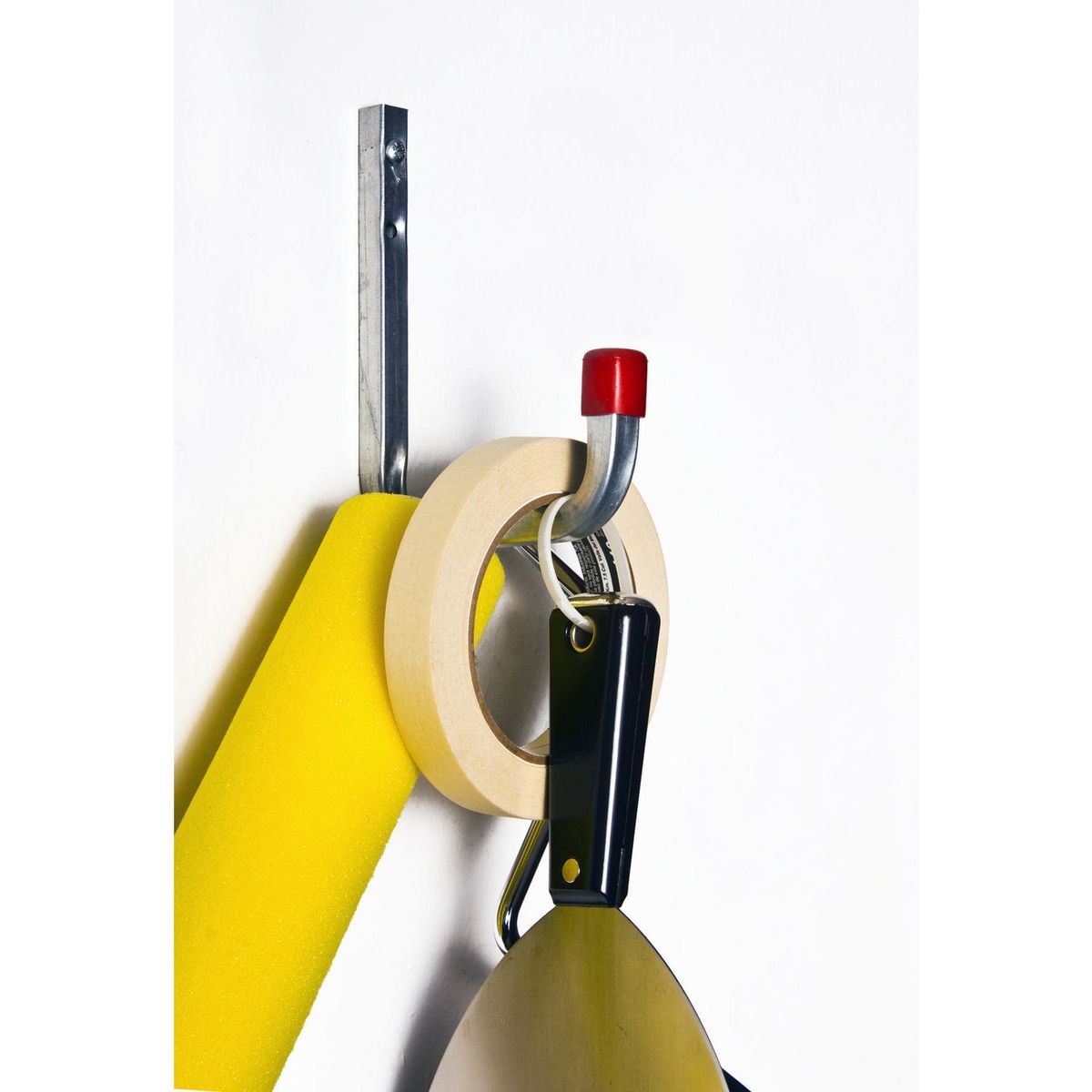  - Gancho p/pared de acero galvanizado 115 x 140 mm