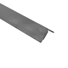 Ángulo adherible 20 x 20 PVC gris brillante 1 m