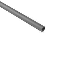 Tubo redondo 8x1mm aluminio anod plata 1m