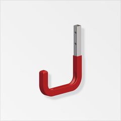 Gancho para pared engomado rojo 115 x 140 mm