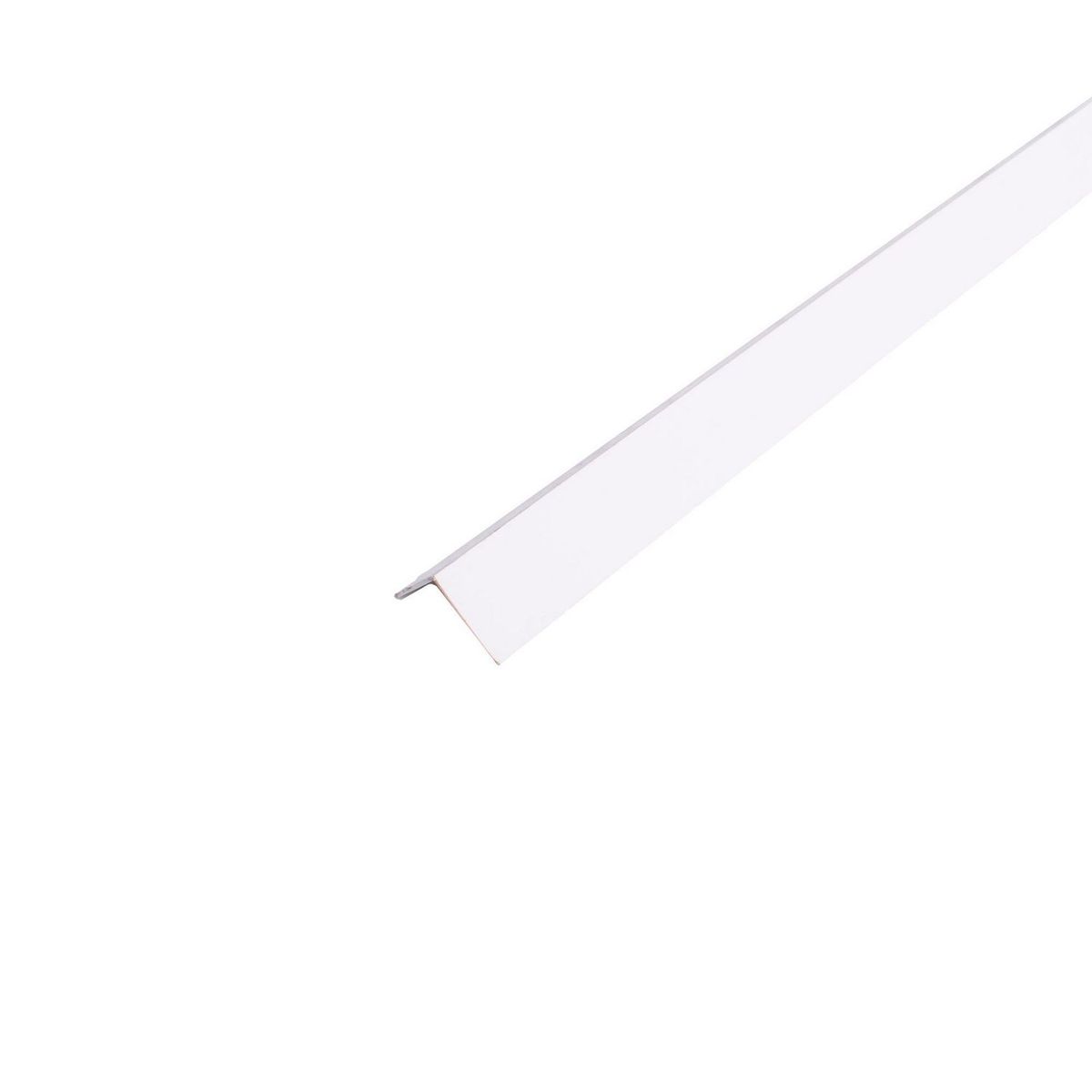  - Ángulo 25 x 25 x 1 mm PVC blanco 2.5 m