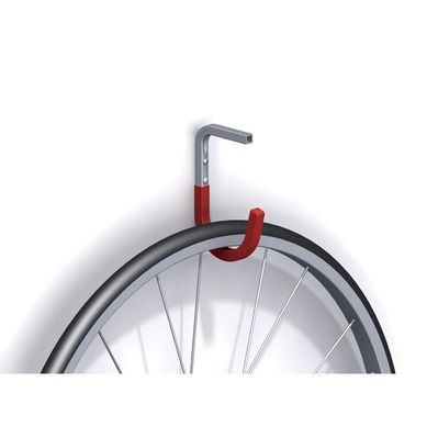 Gancho para pared y techo engomado rojo 110 x 165 x 90 mm