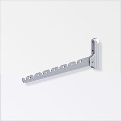 Perchero de pared de Aluminio para ganchos