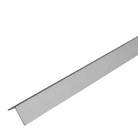 Ángulo 15 x 15 x 1 mm aluminio anodizado plata 2.5 m