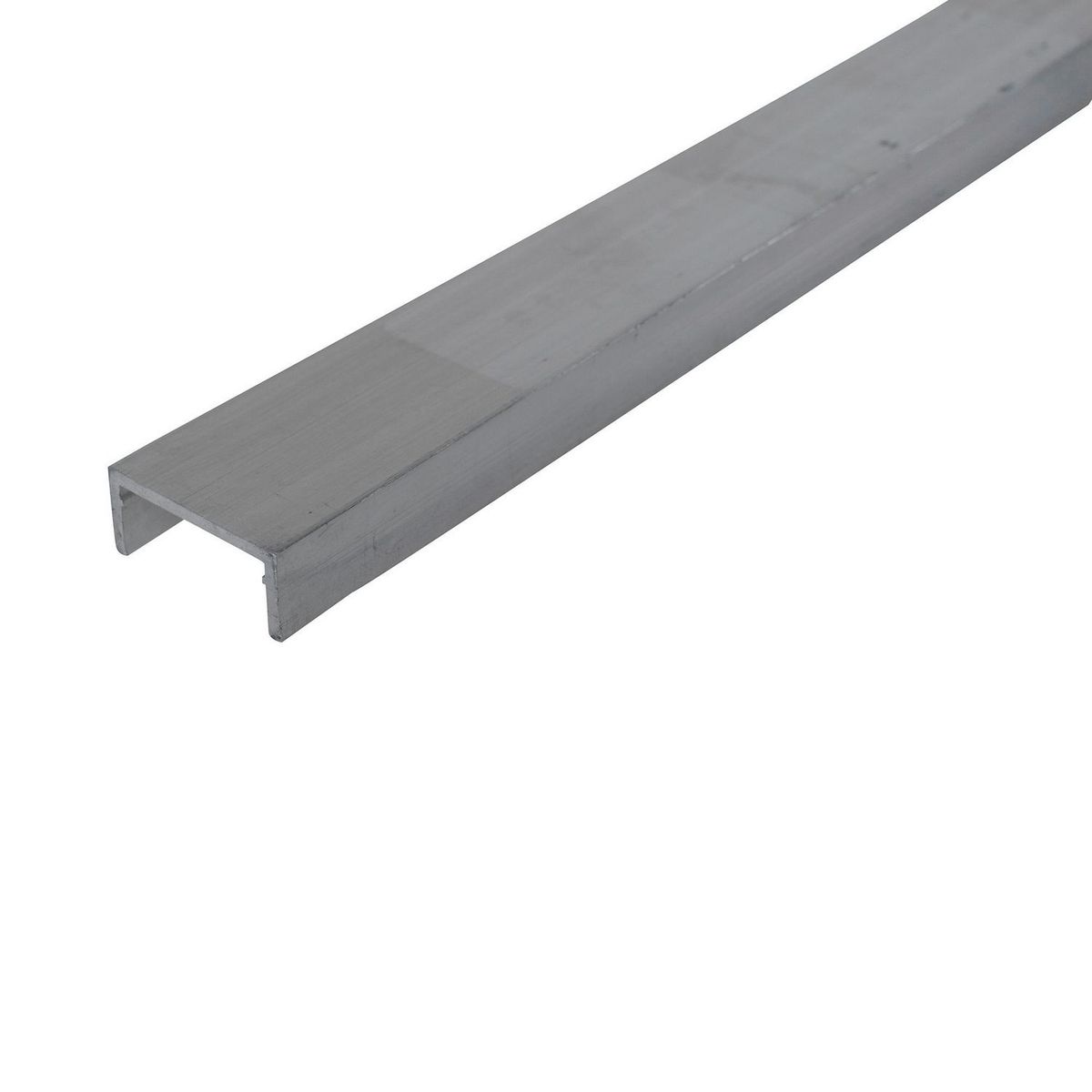 Perfil de aluminio natural 10 x 22 x 1.5 mm 1 m, marca  - Foto Principal