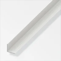 Ángulo 20 x 20 x 1 mm PVC blanco 1 m