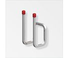 Porta-botas de acero galvanizado 400 x 98