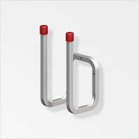 Porta-botas de acero galvanizado 400 x 98