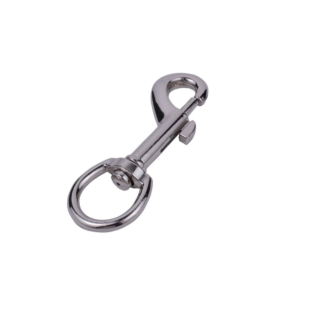 Fixser - Gancho Giratorio Cierre con Perno Níquel 3/4" x 3"