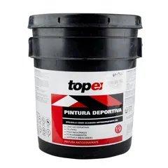 Pintura deportiva antiderrapante 19 L terracota