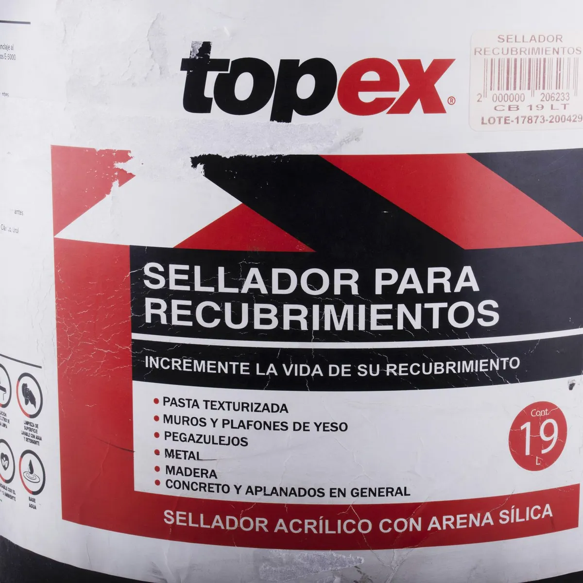 Topex - Sellador para recubrimientos 19 L
