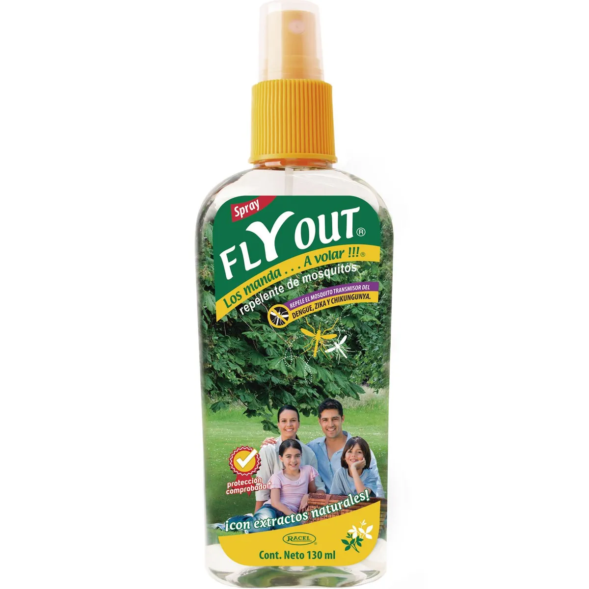 Fly Out - Repelente de insectos spray 130 ml
