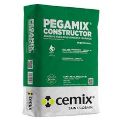 Adhesivo Pegamix constructor blanco 20 kg