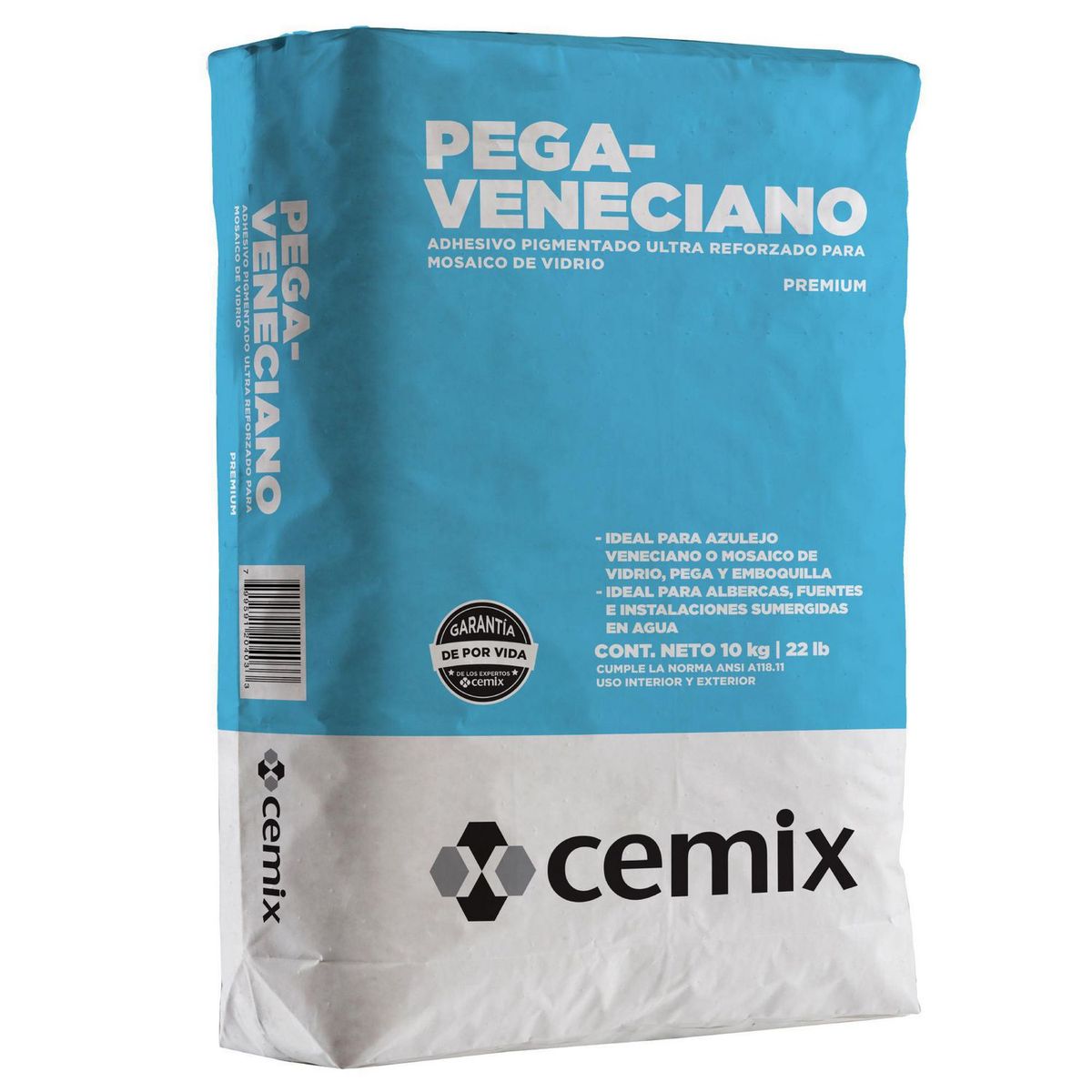 Pegamento Pegaveneciano Cemix 10 Kg, marca Cemix - Foto Principal