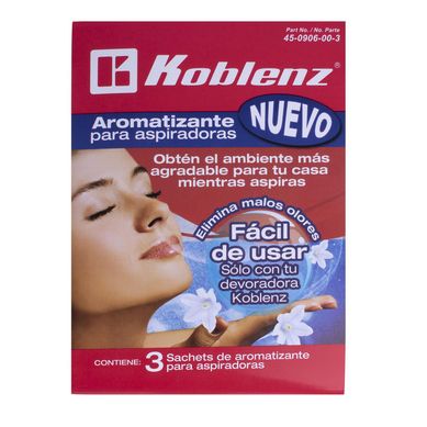 Aromatizante sachet con aroma koblenz