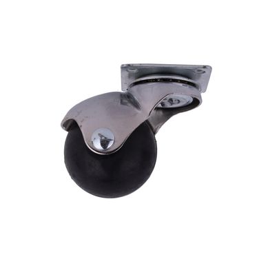 Rodaja Bola de Hule con Placa 40 mm