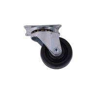 Rodaja Plana de Hule con Placa 1 1/2"